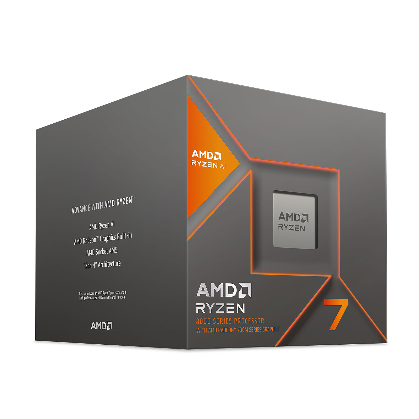 CPU AMD Ryzen 7 8700G Wraith Spire (4.2 GHz / 5.1 GHz) | Best Offer