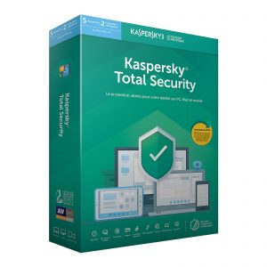 Kaspersky Total Security 2021 – Licence 5 postes 1 an